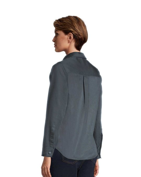 Pioneer Women's Stain Repel Long-Sleeve Workshirt